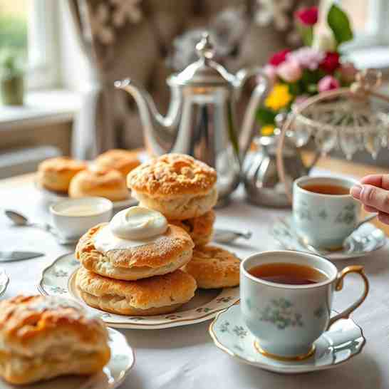 Perfect Guernsey Cream Tea - Scones, Clotted Cream & Brew at Home